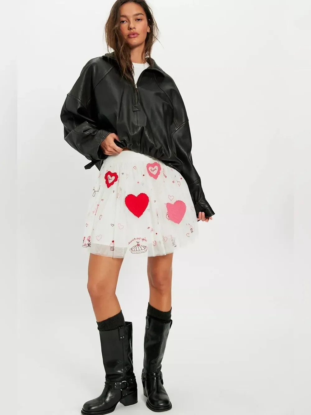 New Free People The Sketchbook Skirt Size L